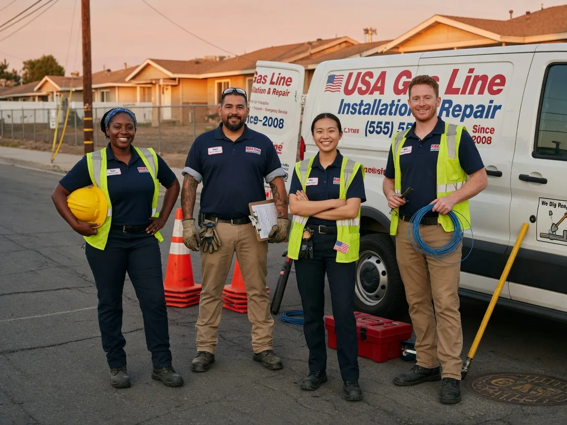 Gas Line Installation company in Bridgeville, PA